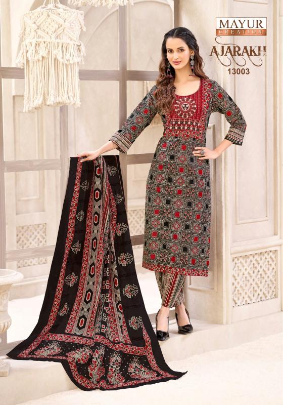 Mayur ajarakh vol-13 kurti wholesaler in karol bagh